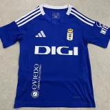 24-25 Real Oviedo Home Fans Soccer Jersey