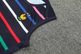 24-25 France Black Tank top and shorts suit