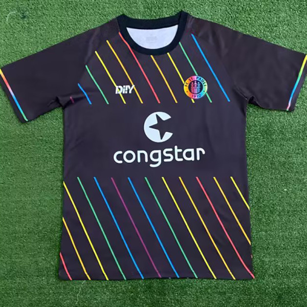23-24 ST PAULI Black Fans Soccer Jersey