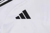 2024 AD White Half Pull Tracksuit (半拉链)