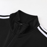 2023 AD Black Jacket Tracksuit #AJ11