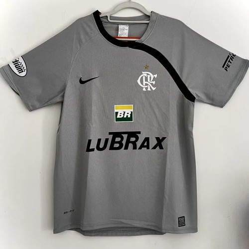 2002-2003 Flamengo GoalKeeper Grey Retro Soccer jersey
