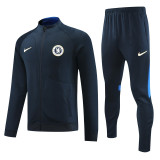 23-24 CHE Black Jacket Tracksuit