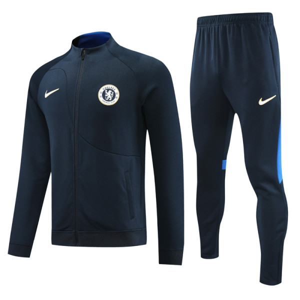 23-24 CHE Black Jacket Tracksuit