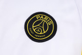 23-24 PSG Jordan White Hoodie Jacket Tracksuit #F449