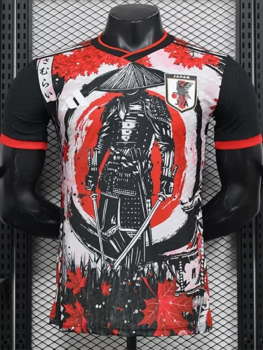2024-25 Japan Red Balck Special Edition Player Version Soccer Jersey 6618