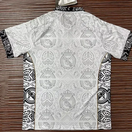 2023 RMA Special Edition White Grey Fans Training Shirts (黑色边)