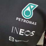 2022 F1 Formula One Mercedes Black Racing Suit(圆领)