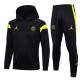 23-24 PSG Jordan Black Hoodie Jacket Tracksuit #F448