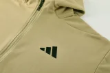 2024 AD Khaki Hoodie Jacket Tracksuit #AM05