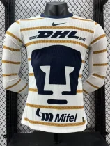 24-25 Pumas UNAM Home Long Sleeve Player Version Soccer Jersey (长袖球员)