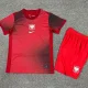 24-25 Poland Away Kids Soccer Jersey