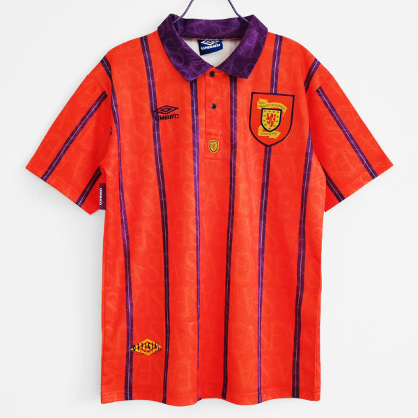1994 Scotland Away Retro Soccer Jersey