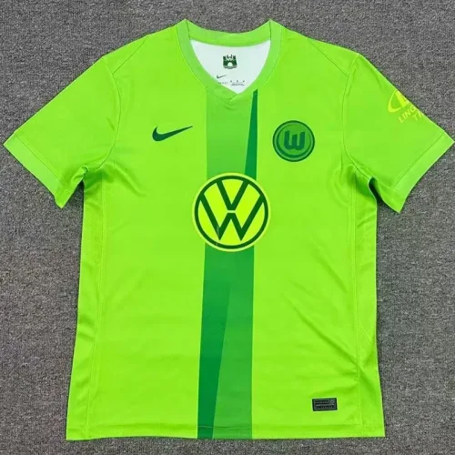 24-25 Wolfsburg Home Fans Soccer Jersey