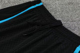 23-24 INT Black Training Short Suit (蓝袖）
