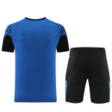 2023 PM Blue Training Short Suit #PD02