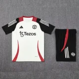 25-26 Man Utd White Training short suit