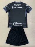24-25 Pumas UNAM Black GoalKeeper Kids Soccer Jersey