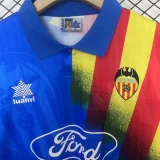 1995-1996 Valencia Away Retro Soccer jersey