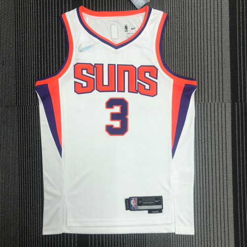 21-22 Suns PAUL #3 White 75th Anniversary Top Quality Hot Pressing NBA Jersey