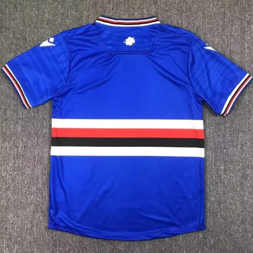 23-24 Sampdoria Home Fans Soccer Jersey