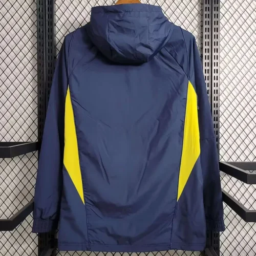 24-25 Spain Dark blue Windbreaker