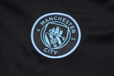 23-24 Man City Black Polo Tracksuit #C1002
