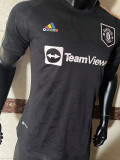 2023 Man Utd Joint Edition Black Player Version Soccer Jersey
