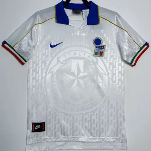 1995 ltaly Away Retro Soccer Jersey
