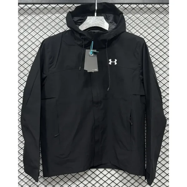 2024 Under Armour Black Outdoor Jackets #F707冲锋衣