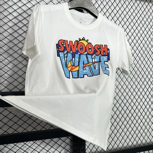 T256 NK White High Quality Casual T-Shirt