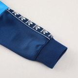 23-24 AD Blue Jacket Tracksuit #AJ12