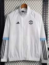 23-24 Man Utd White Windbreaker