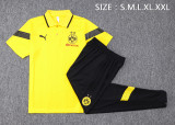 23-24 Dortmund Yellow Polo Tracksuit #C988