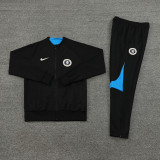 23-24 CHE Black Jacket Tracksuit