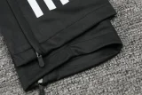 24-25 Man Utd Blue red Half Pull Tracksuit (半拉链)