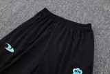 2023 Al-Nassr Blue Black Kids Half Pull Tracksuit (童装) (半拉链)