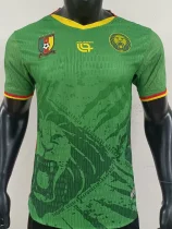 25-26 Cameroon Green Player Version Soccer Jersey
