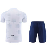 23-24 Marseille White Training Short Suit