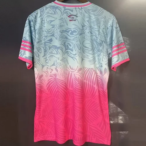 24-25 Inter Miami Pink Blue Special Edition Fans Soccer Jersey