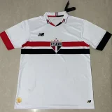 24-25 Sao Paulo Home Fans Soccer Jersey