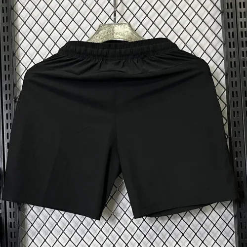 DF2401 NK Black Casual Short Pants