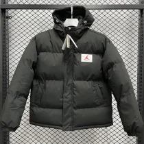 24-25 MF1 Jordan Black Hooded Cotton Coat (棉衣红标)