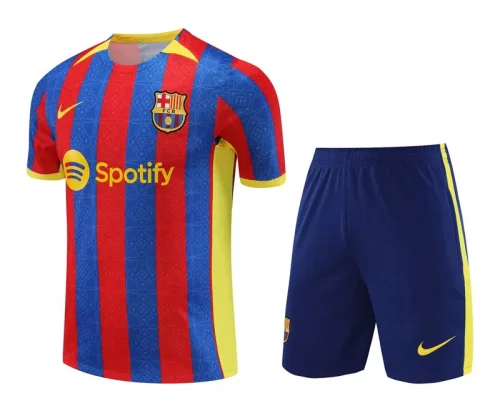 23-24 BAR Red-Blue Training Short Suit (印花)