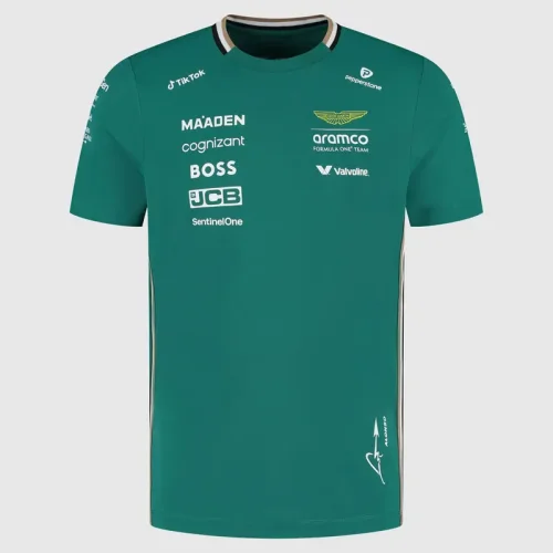 2024 Fl Aston Martin #l4 Green Racing Suit (圆领)