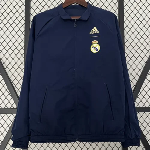 2024 RMA Black & Dark Blue Double Sided Windbreaker (双面刺绣)(双面风衣)