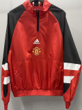 23-24 Man Utd Red Black Windbreaker