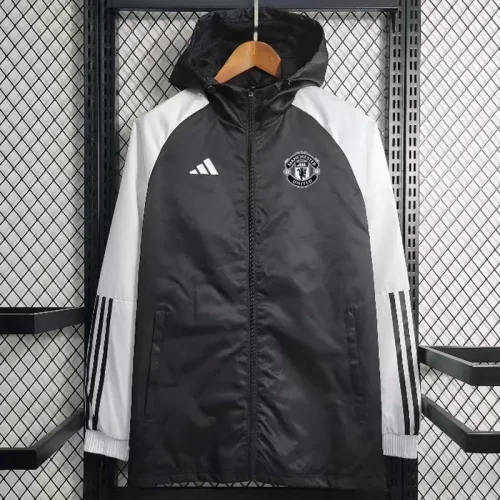 24-25 Man Utd Black Windbreaker (白袖)