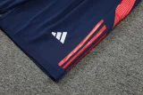 24-25 Man Utd BlueTank top and shorts suit