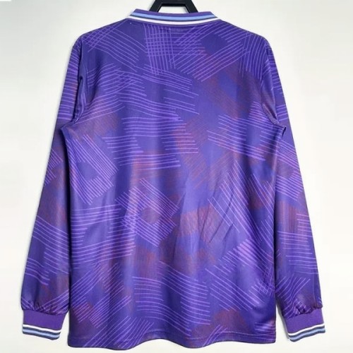 1992-1993 Fiorentina Home Retro Long Sleeve Soccer Jersey(长袖)
